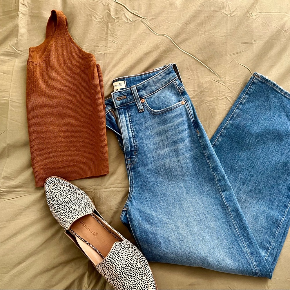 NWOT - Madewell Curvy Slim Wide Leg